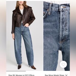 Agolde Luna Pieced Jeans
